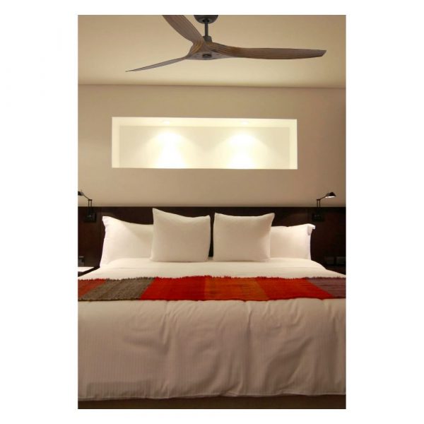 MOREA Ø1520mm MARRON 3 PALAS NOGAL OSCURO 33511 - Imagen 2
