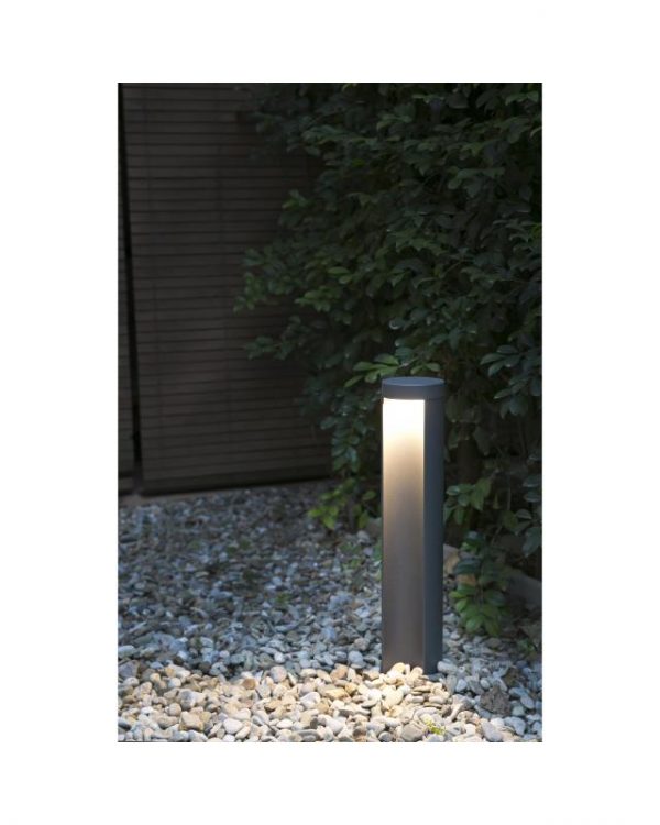 CHANDRA POSTE GRIS OSCURO 7W 3000K H450 72298 - Imagen 2
