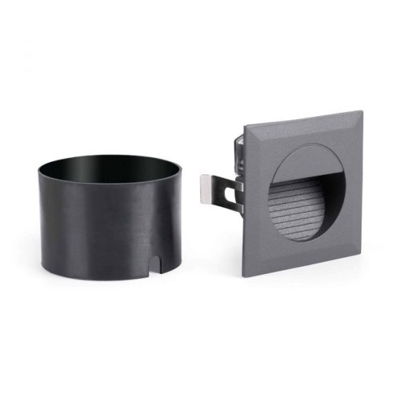 MINI CARTER EMPOTRABLE GRIS OSCURO LED 4000K 70402 - Imagen 3