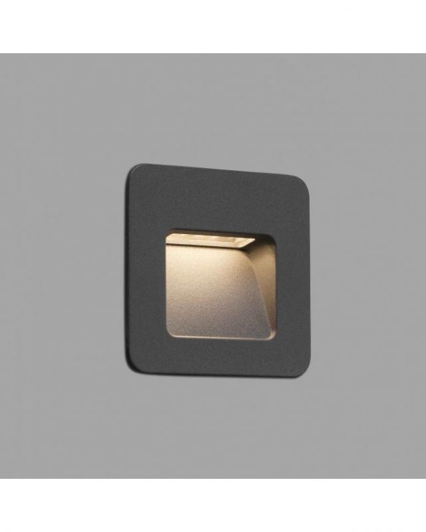 NASE-1 EMPOTRABLE GRIS OSCURO LED 3W 3000K 70398 - Imagen 2