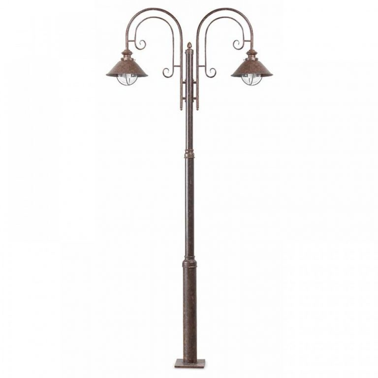 NAUTICA-6 FAROLA MARRÓN ÓXIDO 2xE27 11W 71117