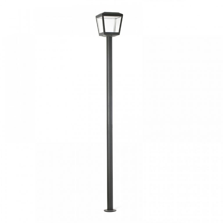 PLAZA FAROLA GRIS OSCURO LED 18W 3000K 75607