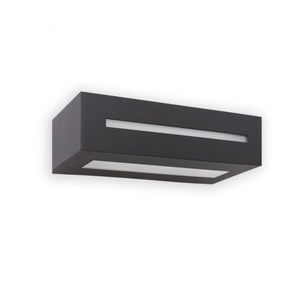 WEST-1 APLIQUE E27 100W IP 54 GRIS OSCURO 70888