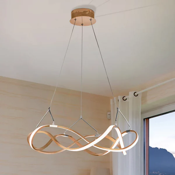 LÁMPARA LED MOLLY 53Ø ORO ROSA SCHULLER 763712