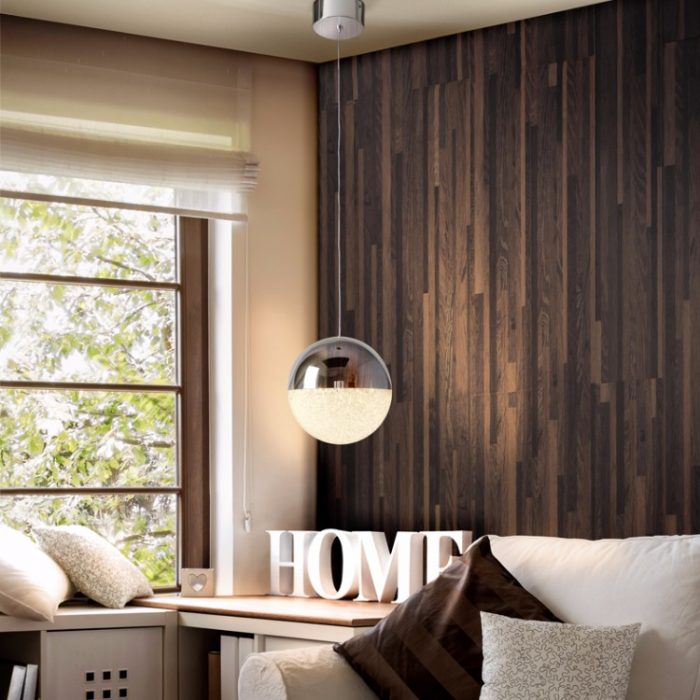 LÁMPARA 1L LED SPHERE Ø20 793412 SCHULLER