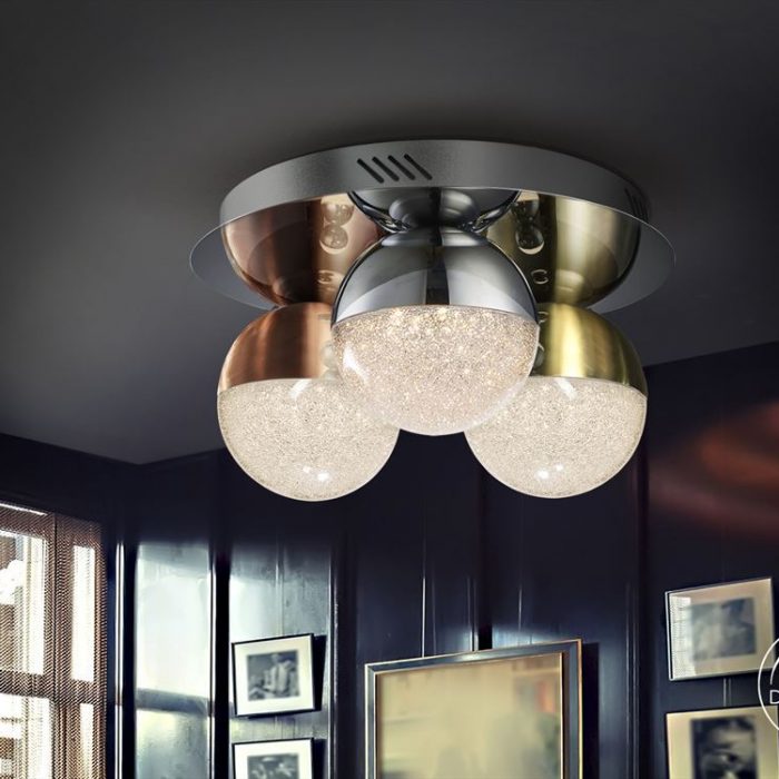 PLAFÓN 3L LED SPHERE COLOR Ø30 DIMABLE SCHULLER 794025