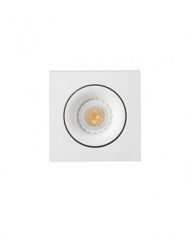 ARGON EMPOTRABLE CUADRADO BLANCO GU10/MR16/LED 43402 - Imagen 2