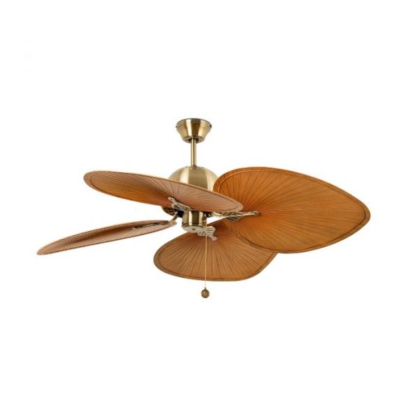 VENTILADOR CUBA Ø1320MM ORO ENVEJECIDO 4 PALAS 33352B