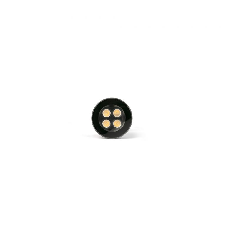 TRAS-8 EMPOTRABLE NEGRO FIJO LED 8W 3000K 13° 71702