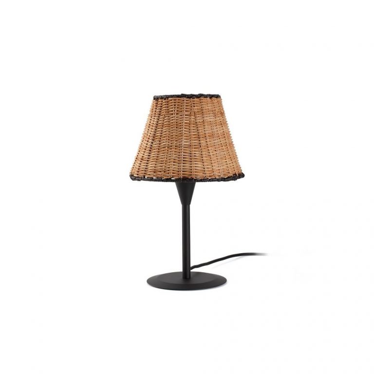 SUMBA MINISOBREMESA NEGRO RATTAN 64317-71