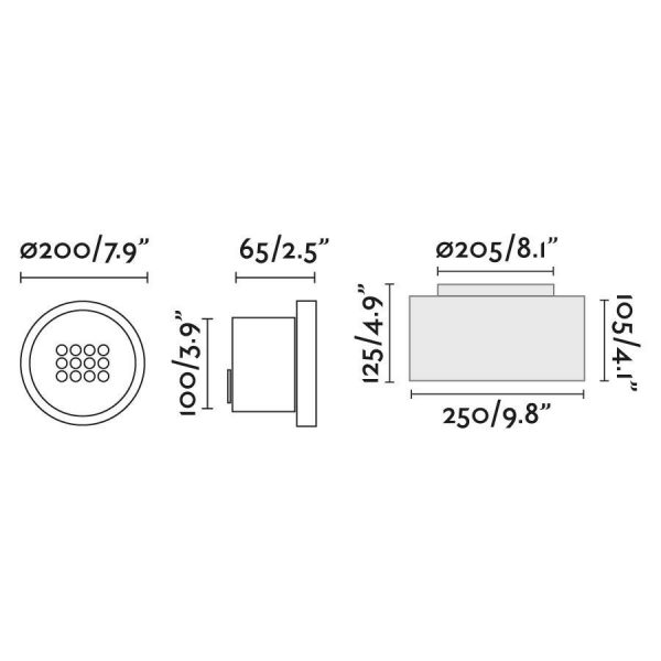 TRAS-25 EMPOTRABLE FIJO LED 25W 3000K 13° 2580Lm 71716 - Imagen 5