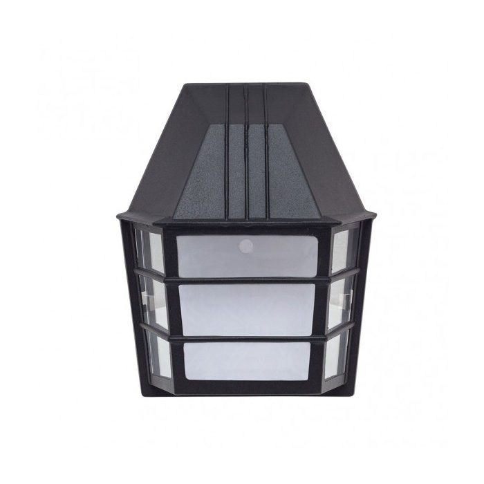 APLIQUE EXTERIOR ALUMINIO ACRUX 1XE27 NEGRO IP23 24X20X11,5 CM