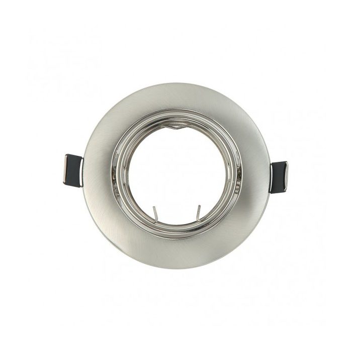 EMPOTRABLE ORIENT. MAGURA 1XGU10 RED. NÍQUEL 2,5X9X9 CM CORTE 7 PORTALAMPARAS INCLUIDO