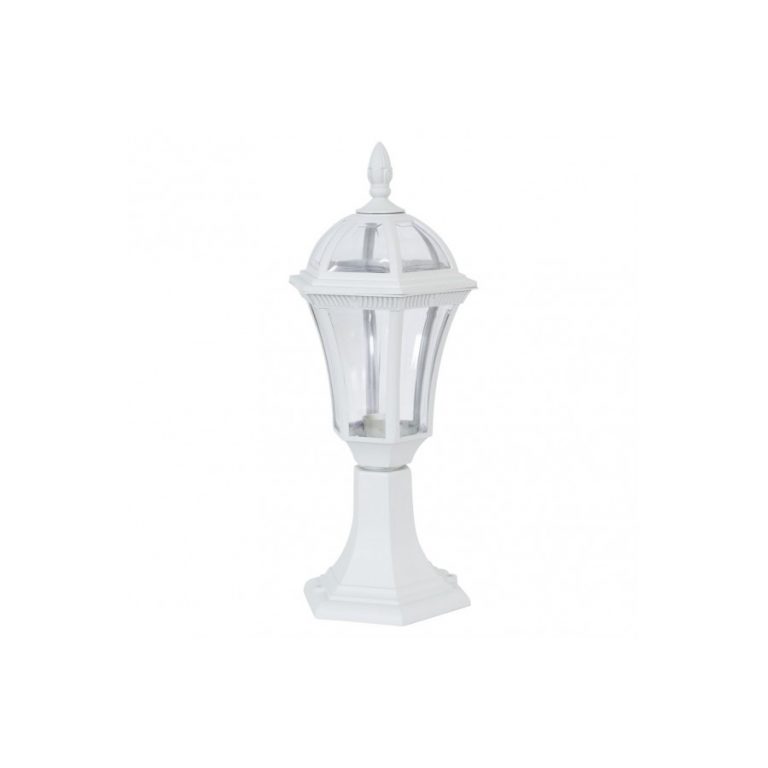 SOBREMURO EXTERIOR COMINO 1XE27 BLANCO IP44 POLICARBONATO 47,6X17,6X17,6 CM