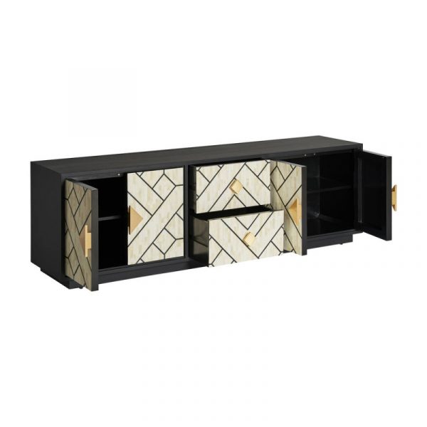 MUEBLE TV CHARMES 180x40x55 ART DECO - Imagen 3