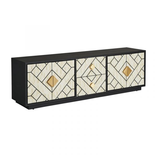MUEBLE TV CHARMES 180x40x55 ART DECO - Imagen 2