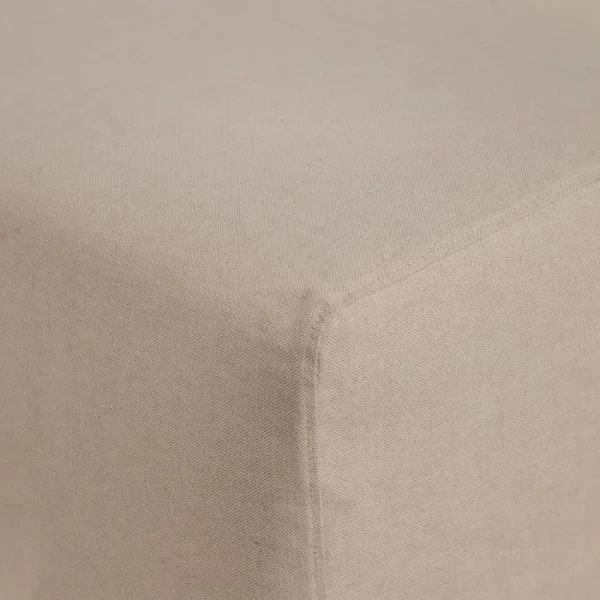 SOFÁ CHAISE LONGUE BEIGE TEJIDO SALÓN 249 X 160 X 73 CM - Imagen 6