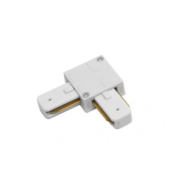 CONECTOR EN L PINDAL BLANCO 2 HILOS 1,5X6,5X6,5 CM