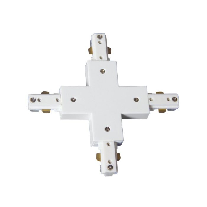 CONECTOR EN X BLANCO 2 HILOS