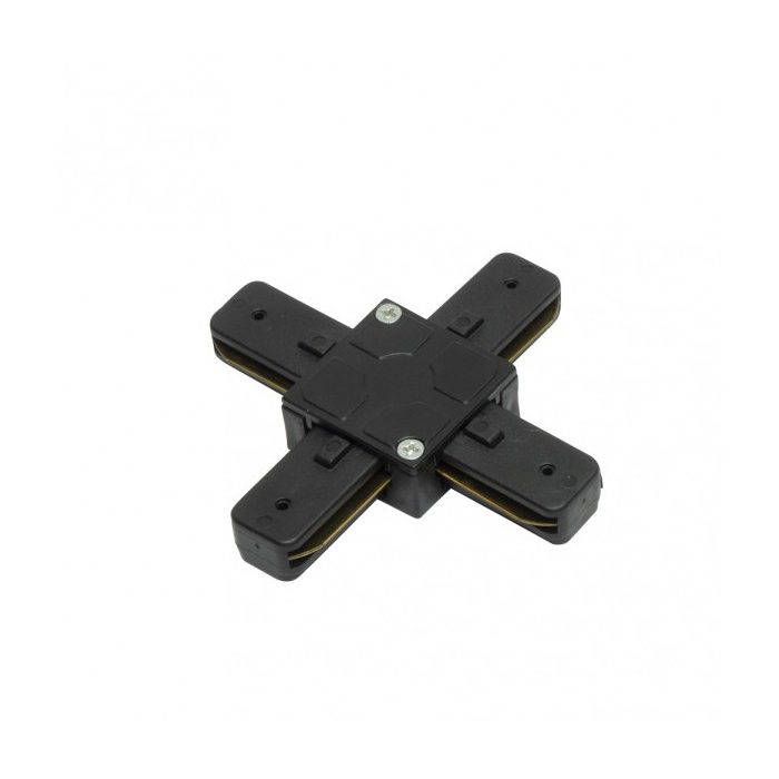 CONECTOR EN X PINDAL NEGRO 2 HILOS 1,5X9,5X9,5 CM