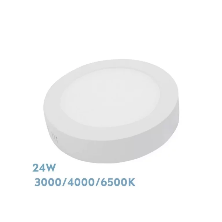 DOWNLIGHT SUPERF.DIORITA 24W 3000K-4000K-6500K BLANCO 2160LM 3X29X29 CM