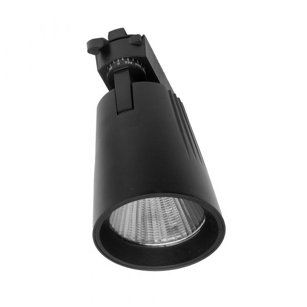 FOCO CARRIL 20W 2700K TELMA NEGRO 1800LM 36º ORIENTABLE 330º REGX15,5X8,2 CM - Imagen 4