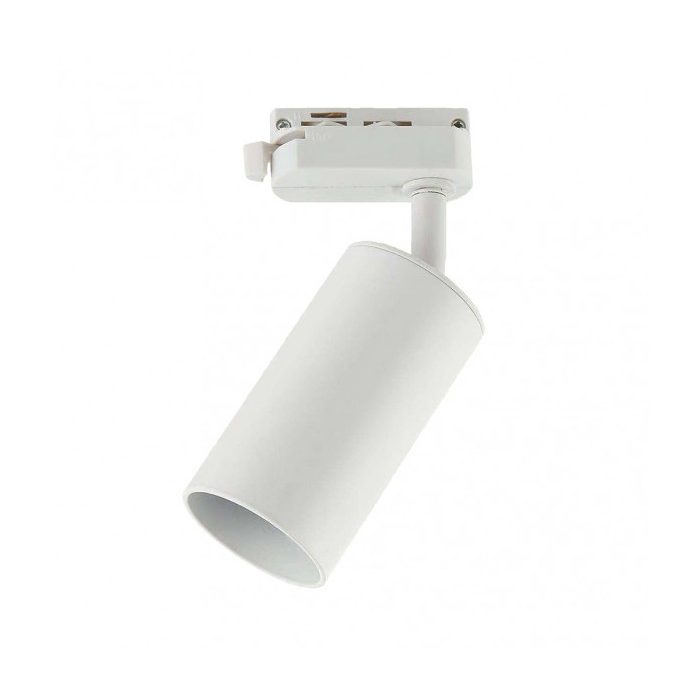 FOCO CARRIL VORONIA 1XGU10 BLANCO 18,4X7,4X6 CM ORIENTABLE 360º