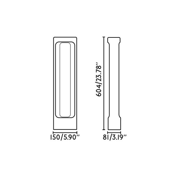 TOTEM 611 BALIZA CEMENTO LED 6,5W 2700K 75552 - Imagen 3