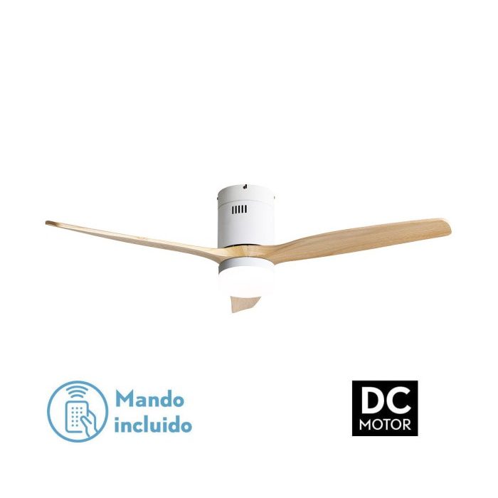 VENTIL 18W DC AGUILON BLANCO 3ASPAS HAYA 5 VEL OCIDADES C/REMOTO TEMPORIZADOR 34X132D