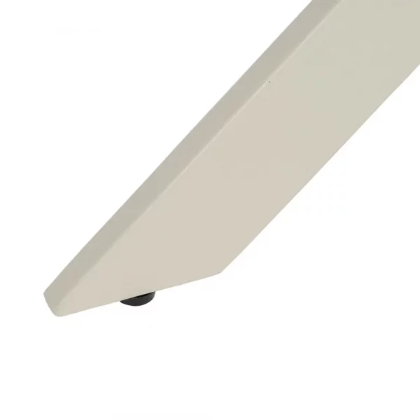 MESA COMEDOR NATURAL-CREMA DM-METAL 120 X 120 X 75 CM - Imagen 7