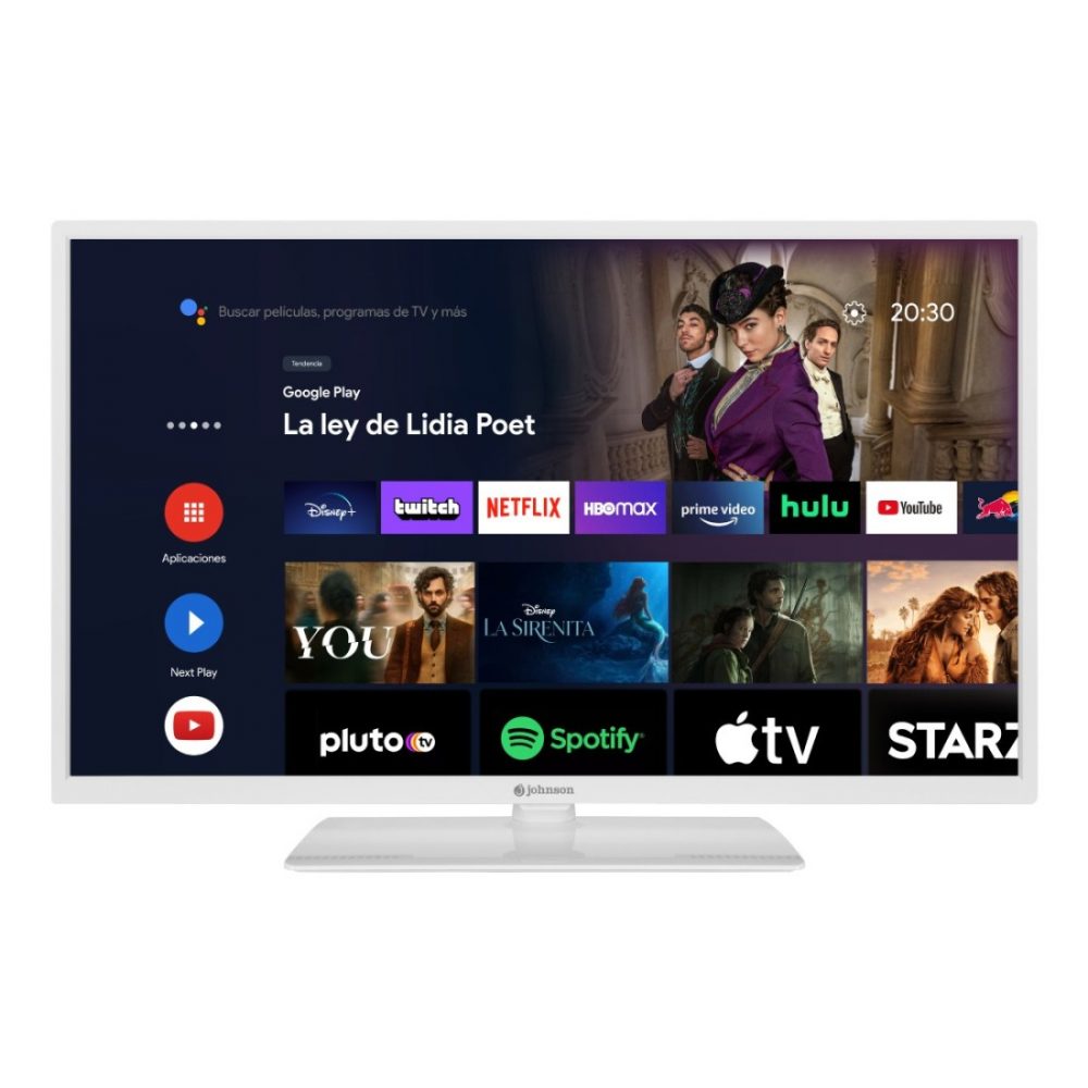 ANDROID TV 32" HD READY BLANCA J32SW JOHNSON