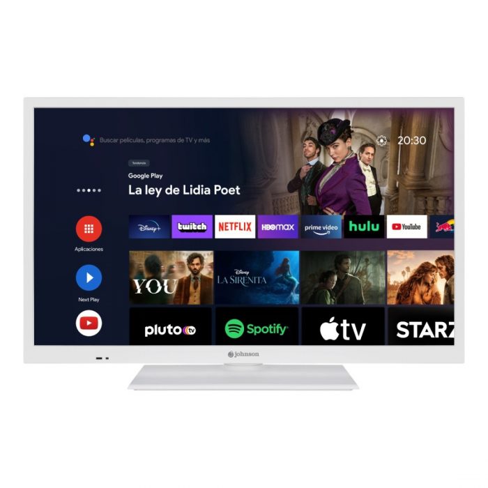 ANDROID TV 24" HD READY BLANCA J24SW1 JOHNSON