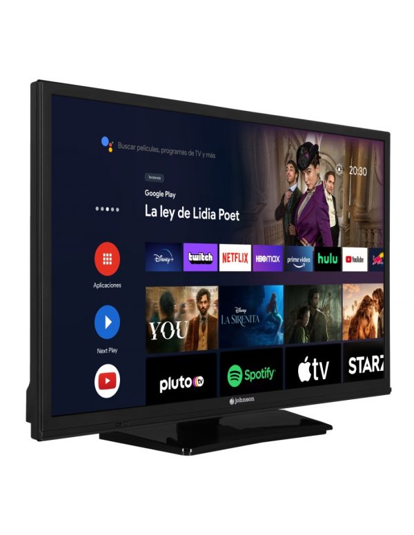 ANDROID TV 24" HD READY NEGRA J24SN1 JOHNSON - Imagen 2