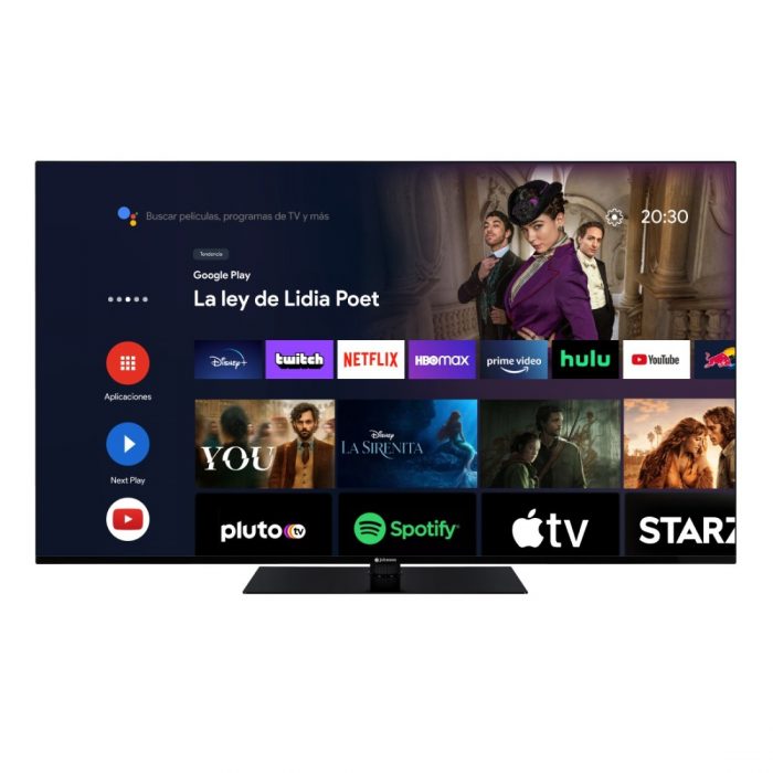 ANDROID TV 65″ QLED 4K NEGRA JOHNSON J65QI