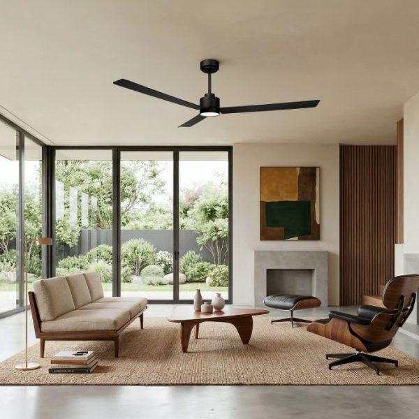 SULION ANNE XL VENTILADOR LED NEGRO