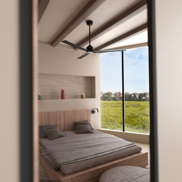 SULION ANNE XL VENTILADOR LED NEGRO - Imagen 2