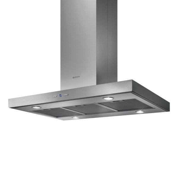 CAMPANA ISLA JOHNSON 90CM CLASE B INOX AUSTRO90X1