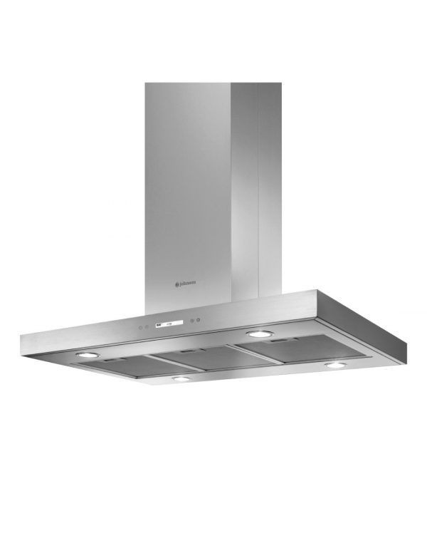 CAMPANA ISLA JOHNSON 90CM CLASE A INOX AUSTRO90X