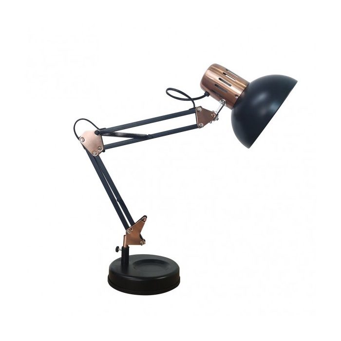 FLEXO ARTICULABLE RUTILO 1XE27 NEGRO/COBRE 57X39X15 CM