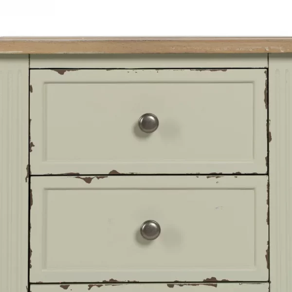 MESITA BEIGE MADERA 45 X 35 X 65 CM - Imagen 7