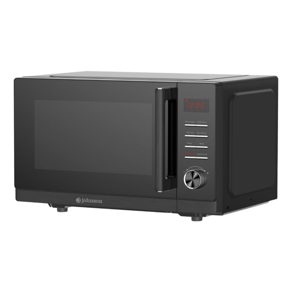 MICROONDAS JOHNSON 25L CON GRILL NEGRO JOMI25DGN