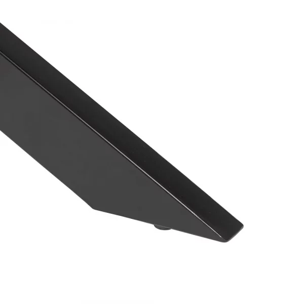 MESA COMEDOR NATURAL-NEGRO MADERA-HIERRO 240 X 100 X 79 CM - Imagen 8