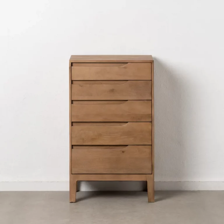 MUEBLE AUXILIAR NATURAL MADERA DE MANGO 60 X 40 X 100 CM