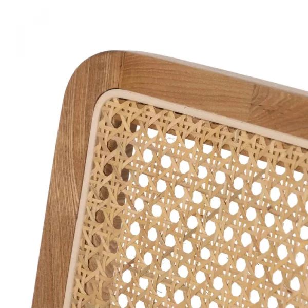 SILLA BRAZOS NATURAL MADERA / FIBRA 56 X 55 X 81 CM - Imagen 8