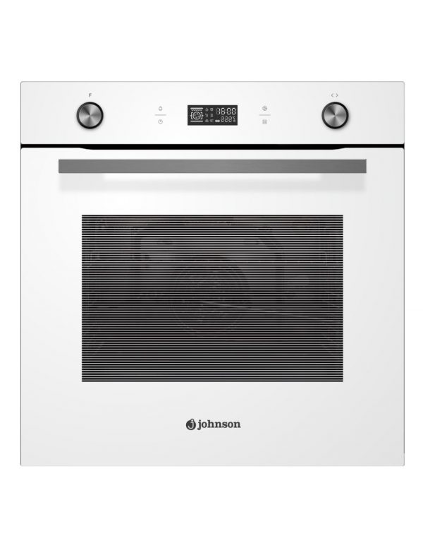 HORNO 8 FUNCIONES JOHNSON CRISTAL BLANCO JOR70B
