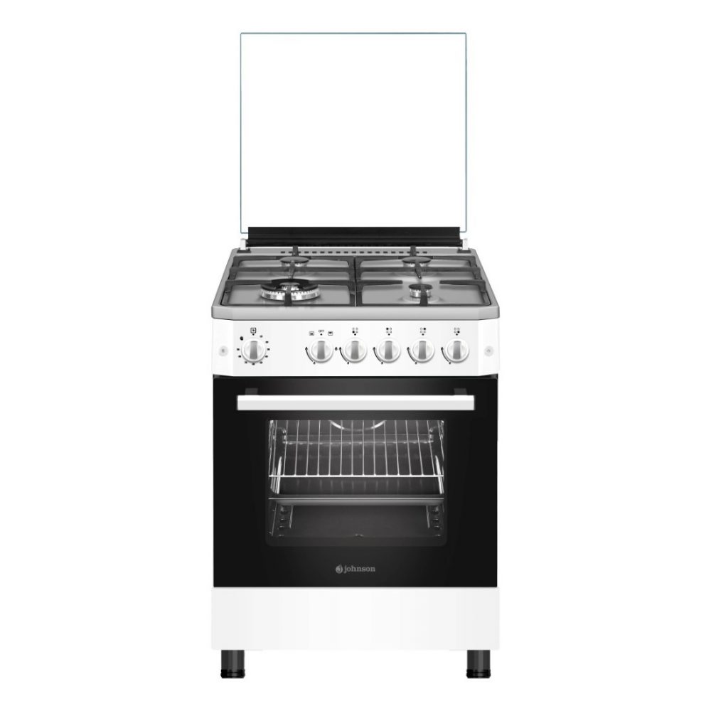 COCINA GAS BUTANO JOHNSON 60CM BLANCA CONA60BB