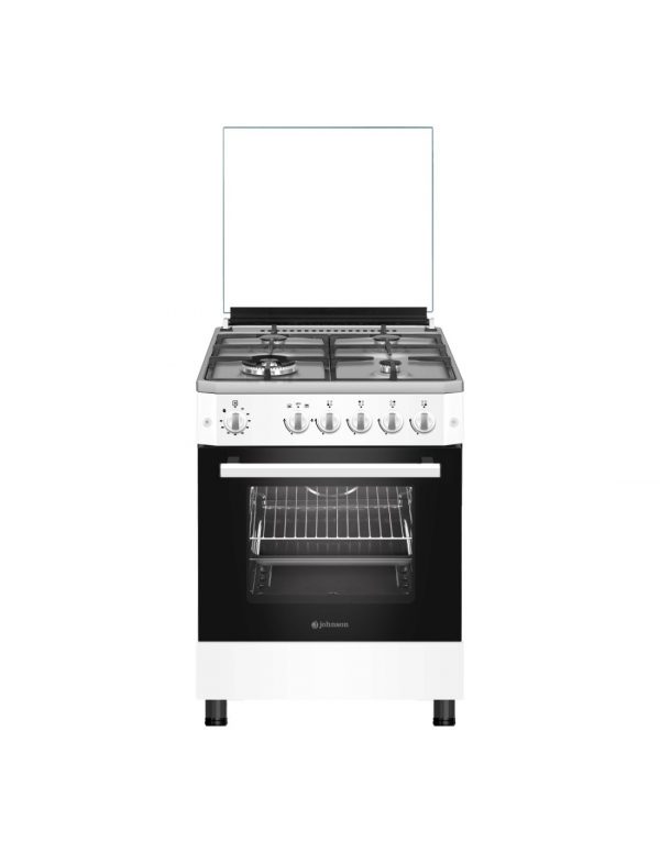 COCINA GAS BUTANO JOHNSON 60CM BLANCA CONA60BB
