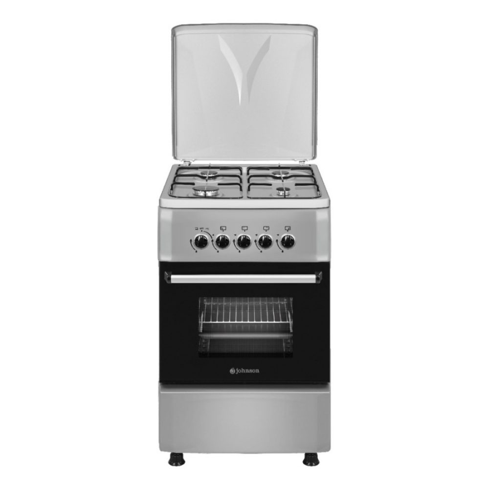 COCINA GAS NATURAL JOHNSON 50CM INOX CONA50GX