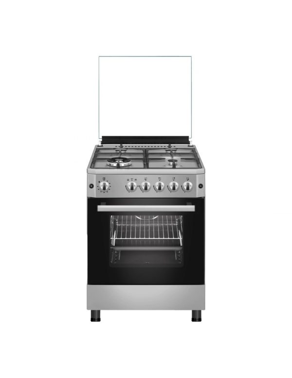 COCINA GAS NATURAL JOHNSON 60CM INOX CONA60GX