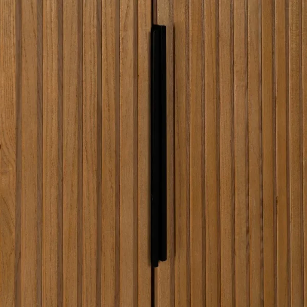 ARMARIO NEGRO-NATURAL DM-MADERA 104 X 53 X 203 CM - Imagen 10